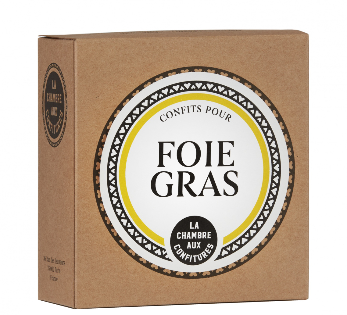 Confiture artisanale : coffret pour le foie gras
